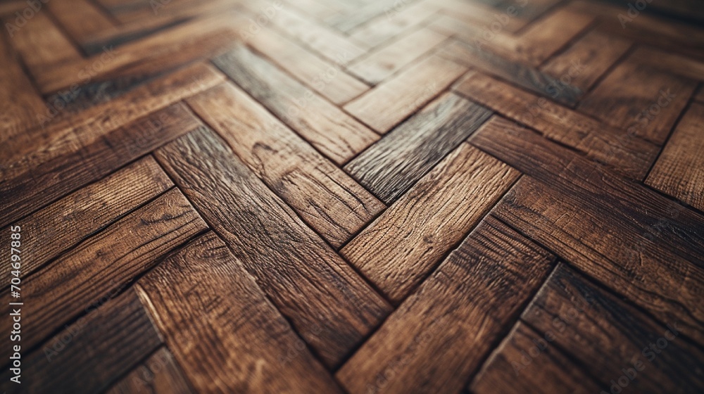 : Close-up of a luxurious brown parquet plank texture, emphasizing the intricate grain patterns and natural hues of the wood. 8k : Close-up of a luxurious brown parquet plank texture, emphasizing the intricate grain patterns and natural hues of the wood. 8k