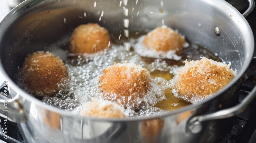 a close up of a pan on a stove with food cooking on top of it and water coming out of the bottom of the pan. a close up of a pan on a stove with food cooking on top of it and water coming out of the bottom of the pan.