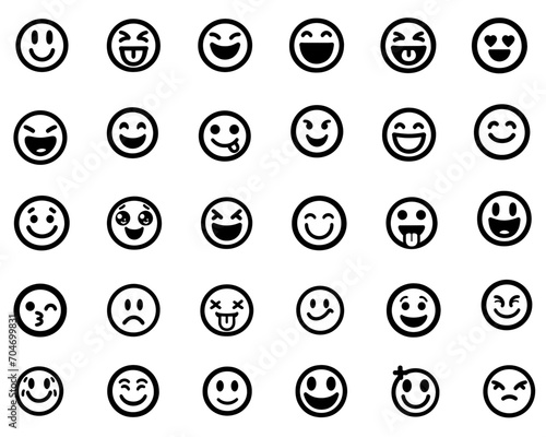 Emoji Svg Png Bundle, Emoji Svg, Emoji Png, Smiley Face Svg, Smiley Svg, Emoji Clipart, Smiley Silhouette, Smiley Face cricut, Smile svg, Emoji Print, smiley emoji svg, smiley face clipart,