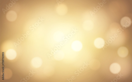 Golden luxury bokeh soft light abstract background, Vector eps 10 illustration bokeh particles, Background decoration