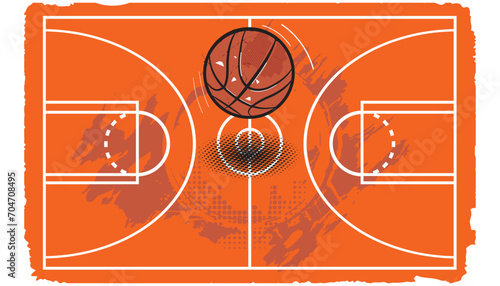 Basketball pop art design- vector illustration.