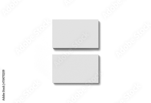 white business card mockup textured paper