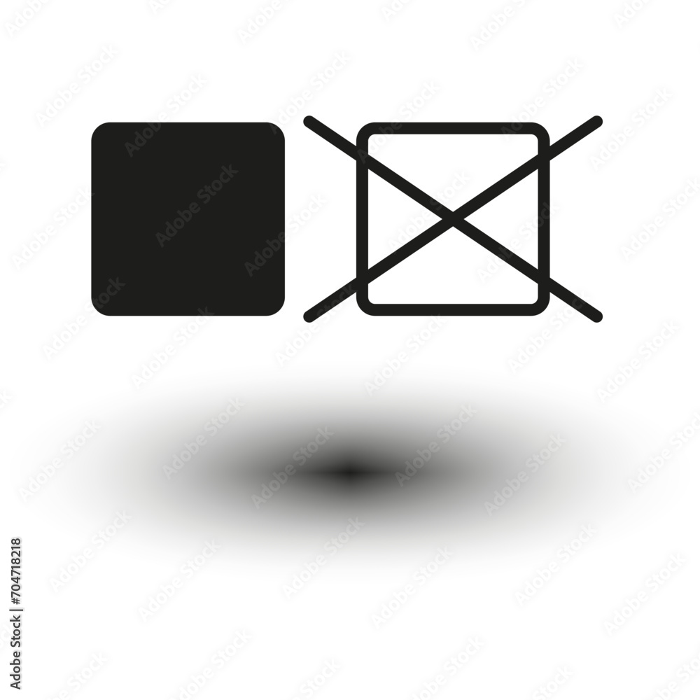 Do not stack. Packaging sign. Vector illustration. EPS 10. Do not stack. Packaging sign. Vector illustration. EPS 10.