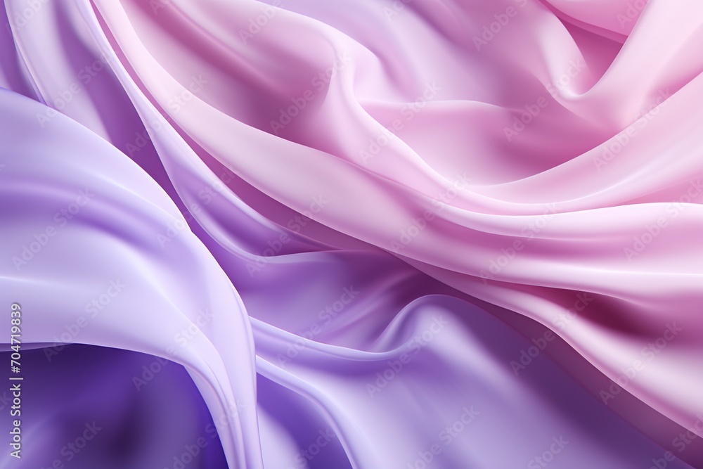 Gradient pink and purple silk fabric Gradient pink and purple silk fabric