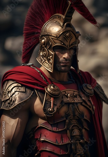 Ancient Rome, gladiator, ancient Greece. warrior was a fighter in ancient Rome who fought wild animals for the amusement of the public in special arenas. ancient roman soldier