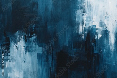 abstract background with rays, blue Monochromatic abstract art