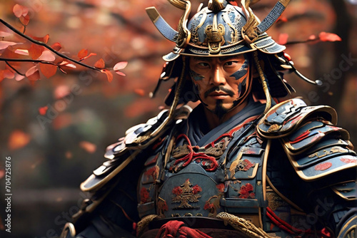 Portraits Showcasing the Graceful Power of a Japanese Warrior.