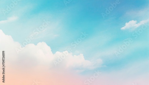 Blue sky with clouds wallpaper.