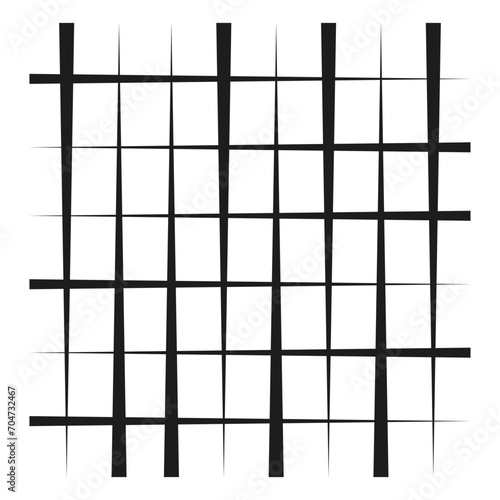 Abstract grid, mesh, lattice, grating geometric element. Vector illustration. PS 10. photo