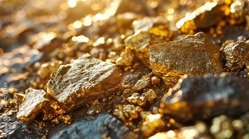 Pure gold. Gold nuggets © Jane Kelly