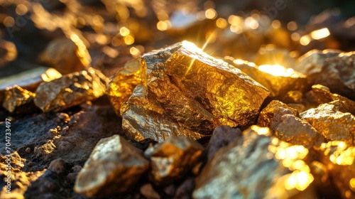 Pure gold. Gold nuggets © Jane Kelly
