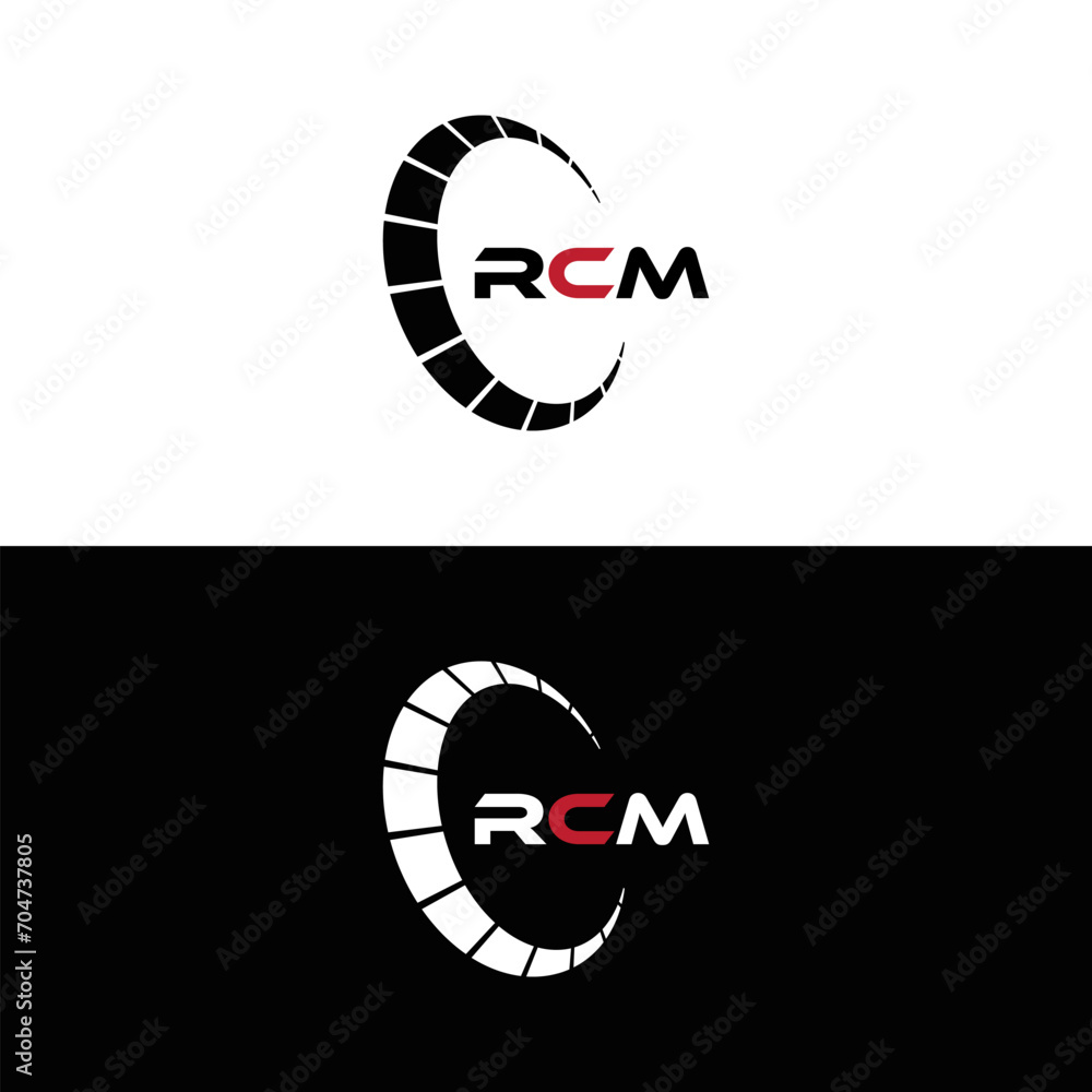 RCM logo. R C M design. White RCM letter. RCM, R C M letter logo design. Initial letter RCM letter logo set, linked circle uppercase monogram logo. R C M letter logo vector design.
RCM logo. R C M design. White RCM letter. RCM, R C M letter logo design. Initial letter RCM letter logo set, linked circle uppercase monogram logo. R C M letter logo vector design.