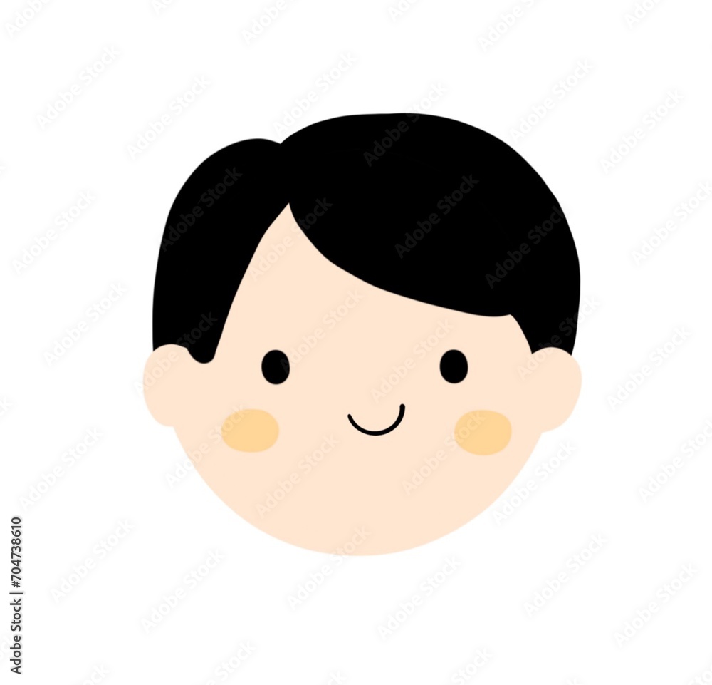 cute emoji character illustration - face expression icon cute emoji character illustration - face expression icon