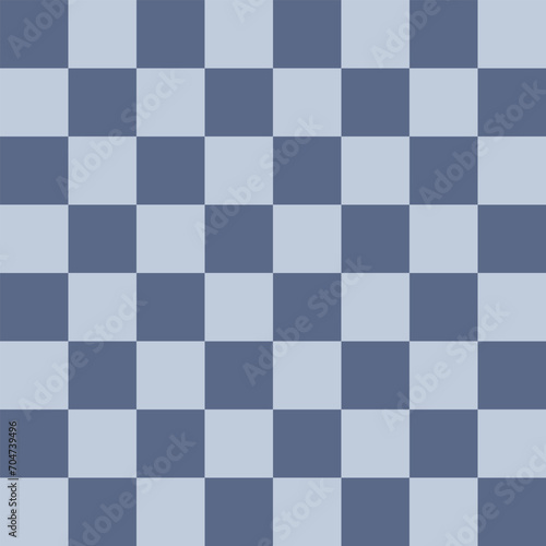 Checkered gray and white transparent background squares monochrome seamless pattern, cage chess grid ornament pixel art flat style.