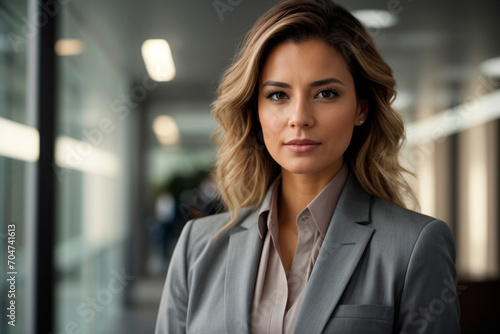  beautiful business woman, elegant, businesswoman, in a work environment, empowered, working, focused look. Woman at work, in an architectural environment, office