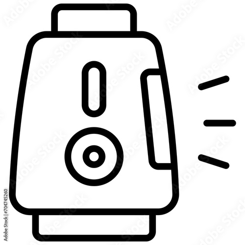 Air Freshener black outline icon, relate to housekeeping. use for UI or UX kit, web and app development.