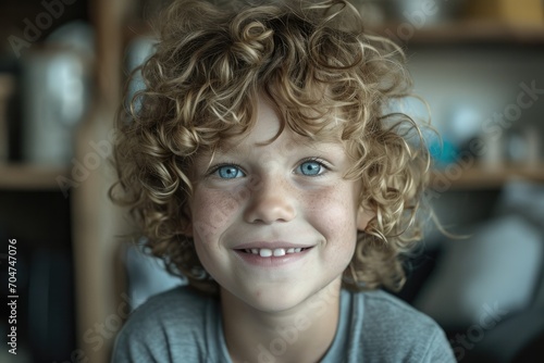 portrait of a smiling boy © rushay