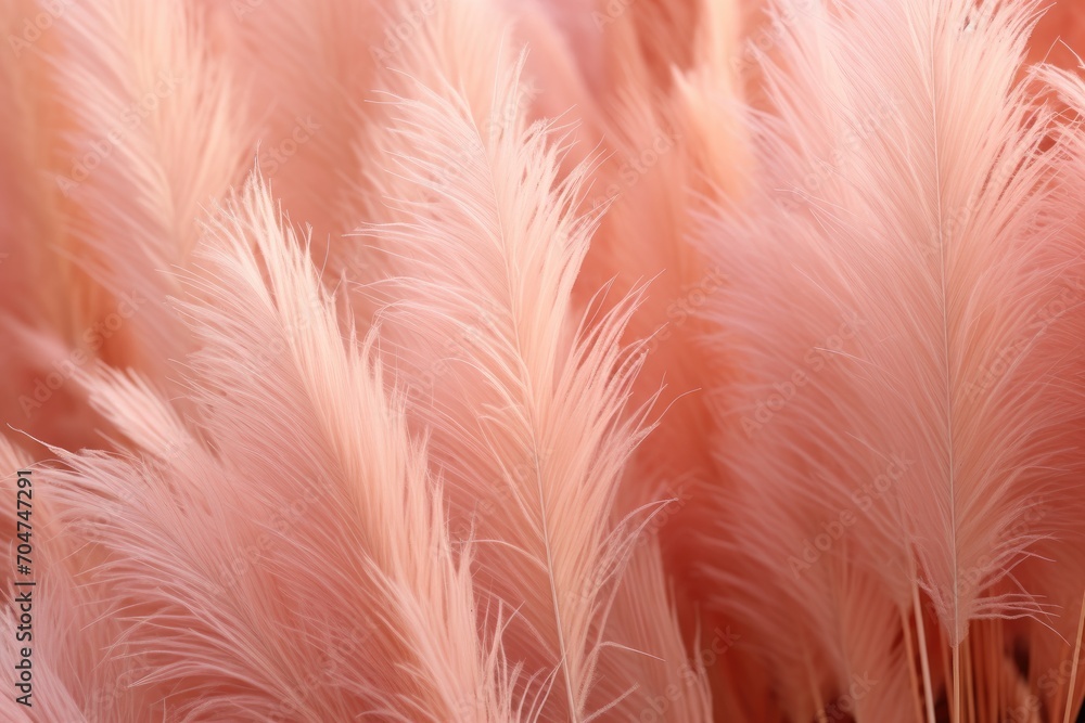 Peach fuzz pampas grass background Peach fuzz pampas grass background