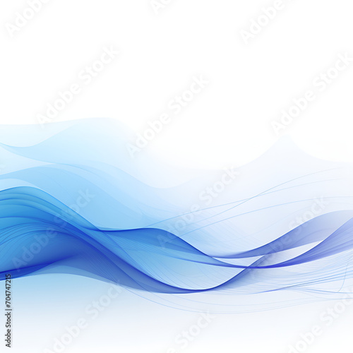 abstract blue wave background © Sweet_Harmony💙💛