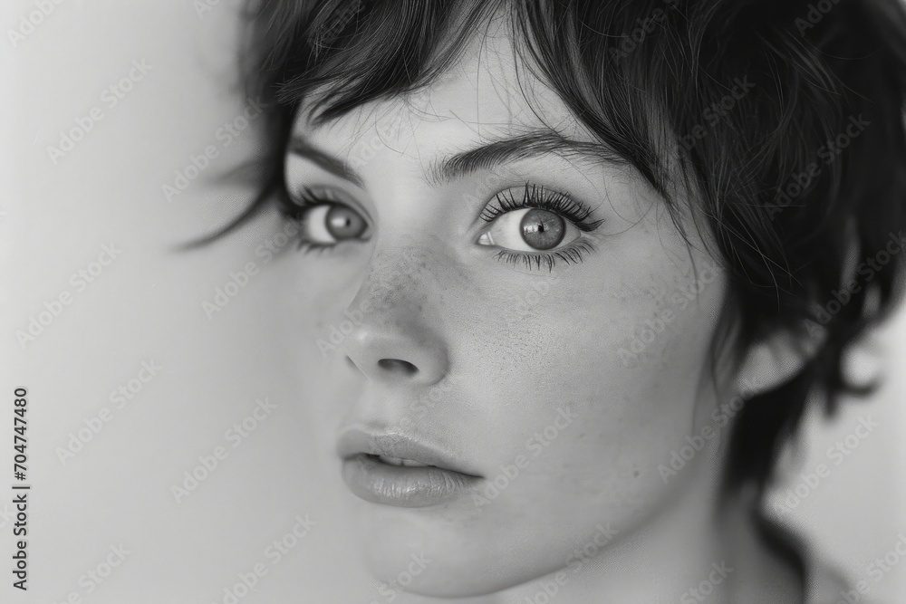 Fototapeta premium close up portrait of a woman