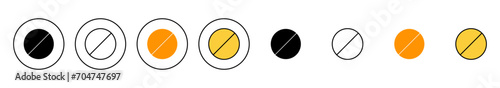 Pills icon set vector. capsule icon. Drug sign and symbol