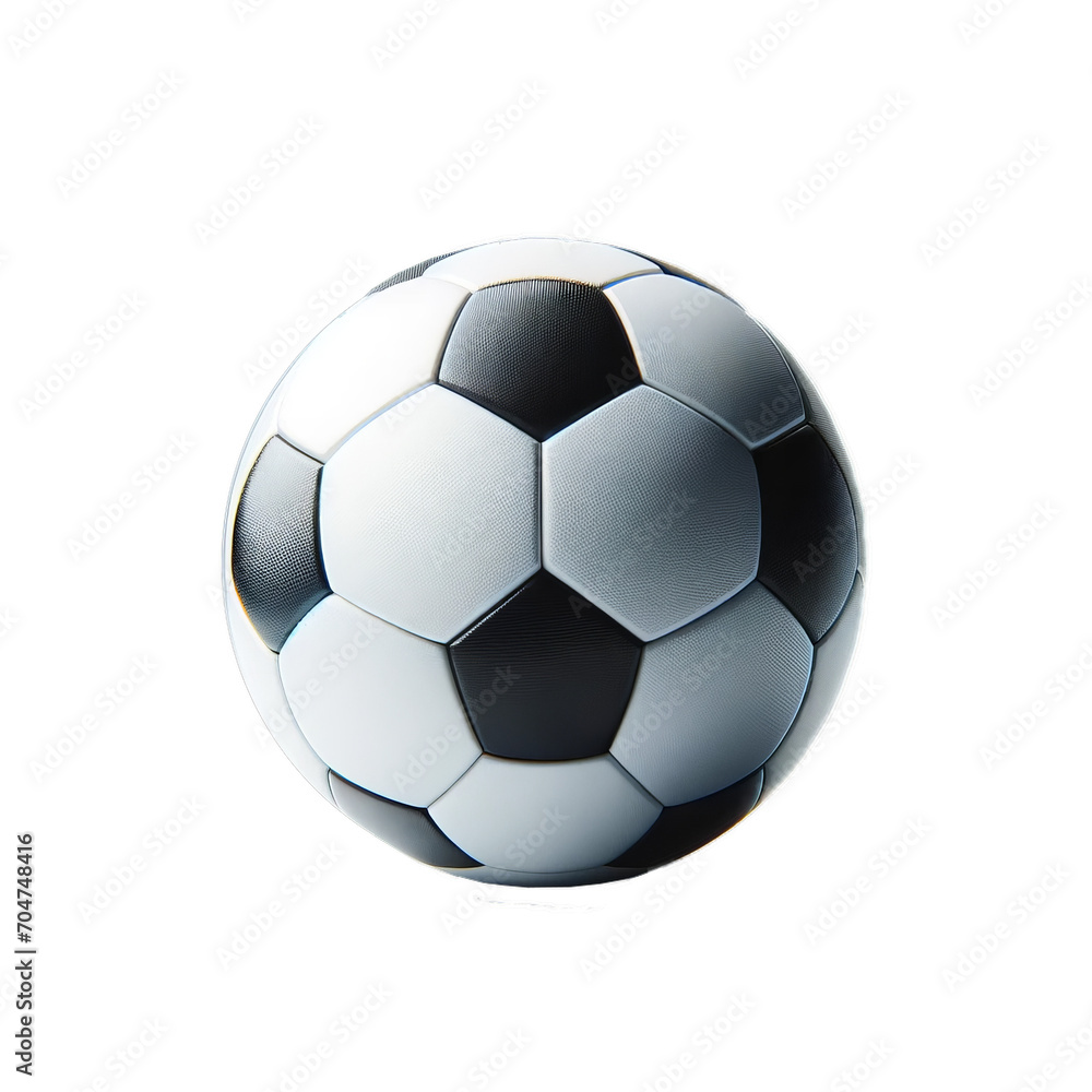 Soccer Ball in PNG with Transparent Background