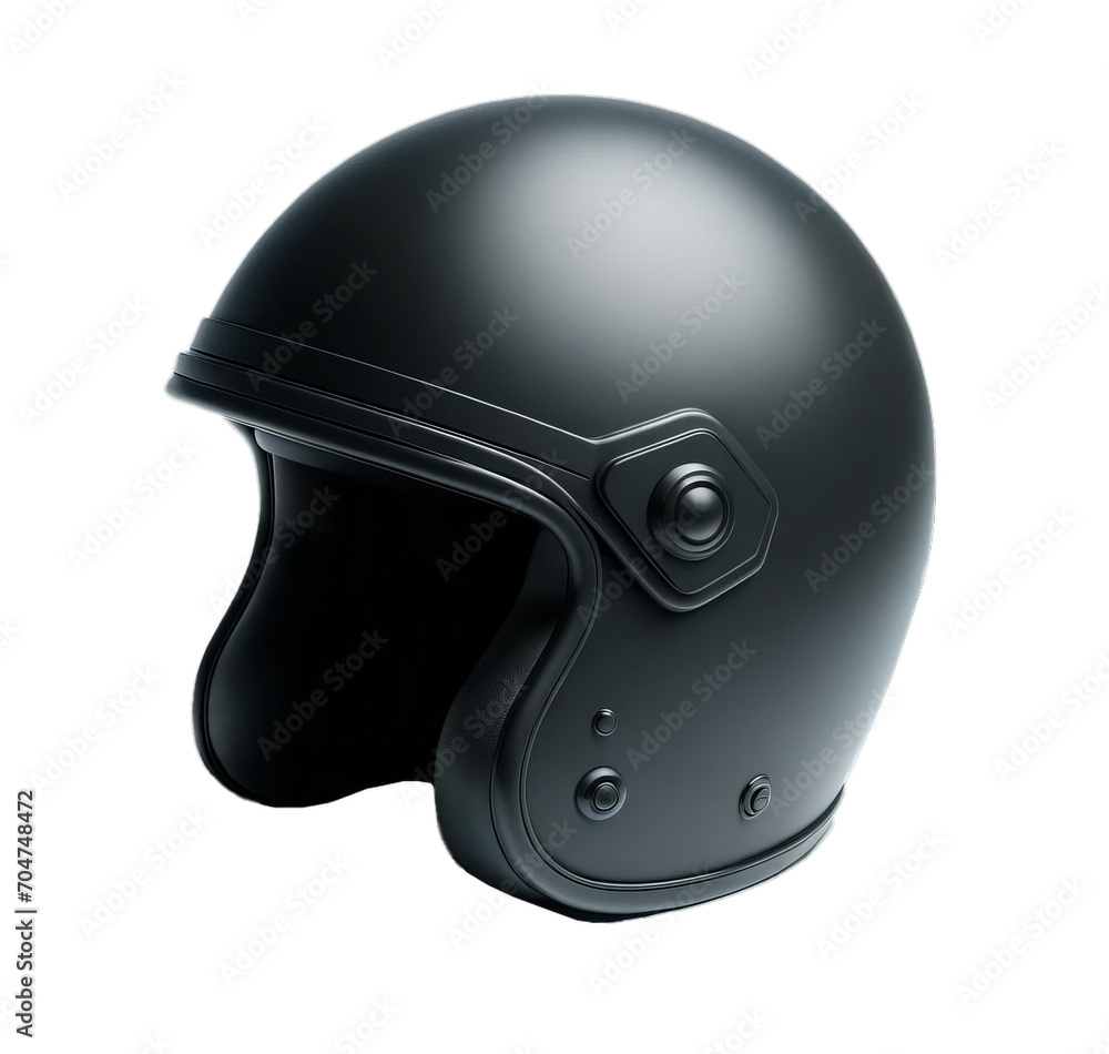 Black Helmet in PNG with Transparent Background Black Helmet in PNG with Transparent Background