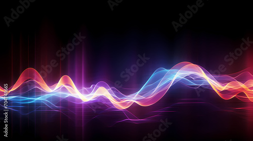 Technology abstract graphic poster web page PPT background, technology background