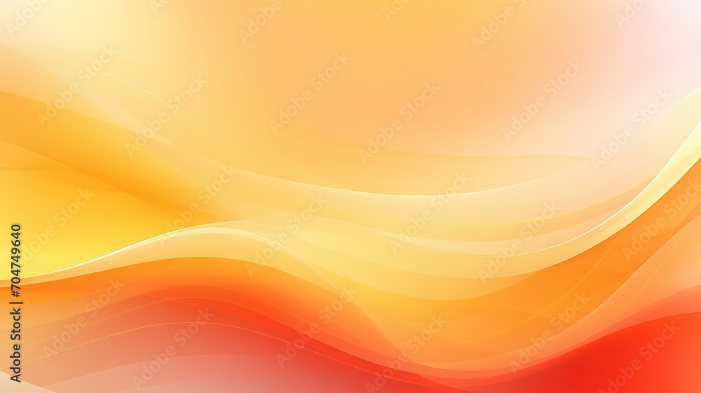 Abstract Yellow and Red Wave Background. Abstract Yellow and Red Wave Background.