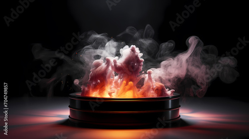 Technology abstract graphic poster web page PPT background, technology background