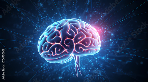 Technology abstract graphic poster web page PPT background, technology background