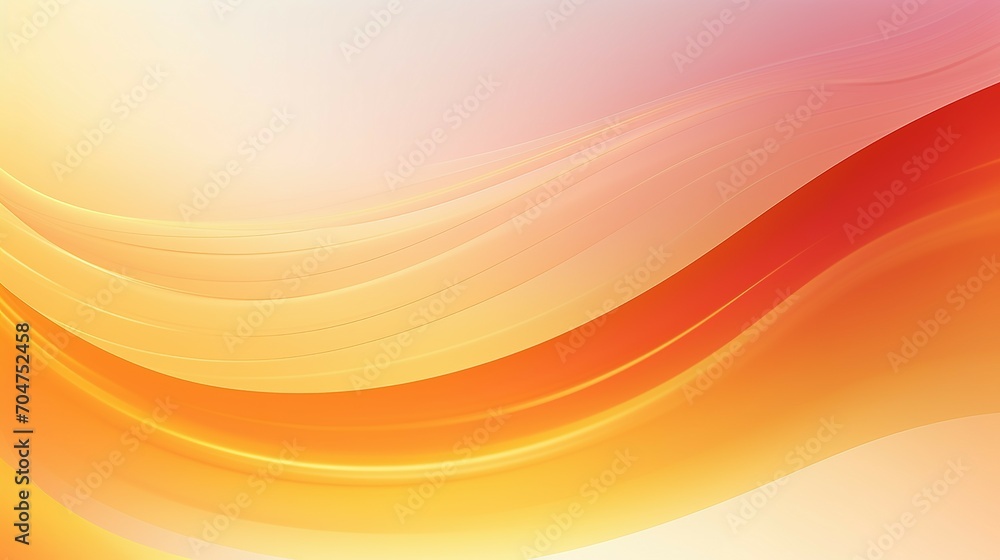 Abstract Yellow and Red Wave Background. Abstract Yellow and Red Wave Background.