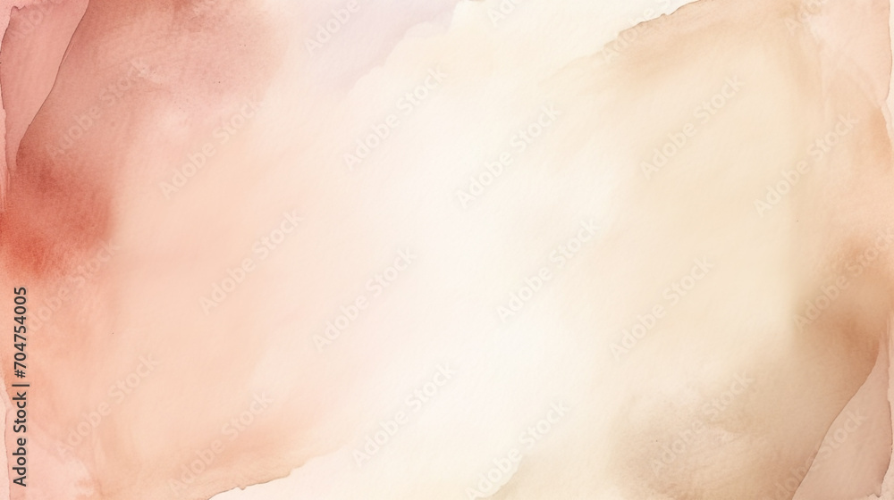 Watercolor soft earth tones background