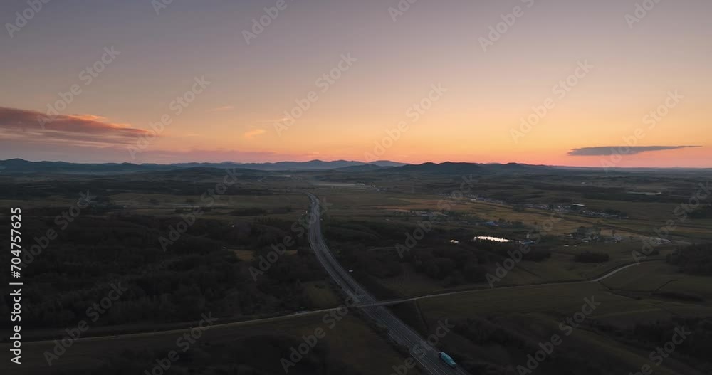 view of freeway through country view of freeway through country