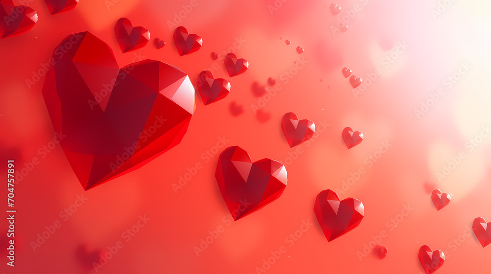 Valentine's Day hearts, Valentine's Day background, wedding background, blank copy space Valentine's Day hearts, Valentine's Day background, wedding background, blank copy space