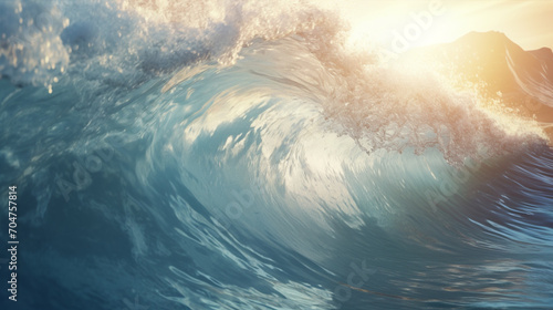 surfing in the ocean © Ahmad