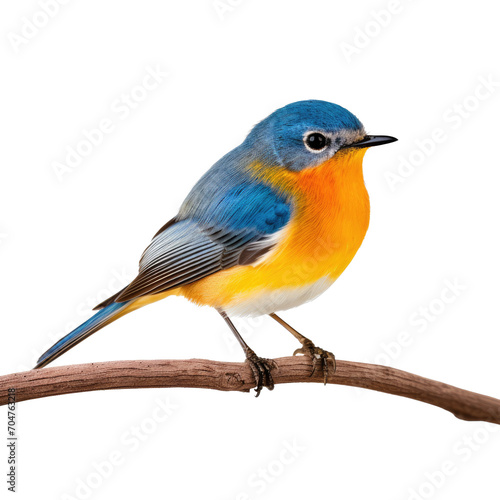 Cute bird isolate on transparency background png © Sim