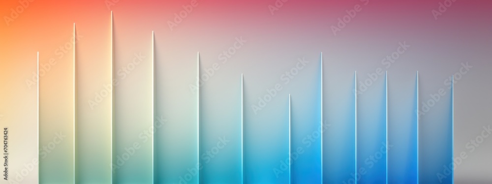 Abstract background with gradient hues and geometric spikes, emanating a calm yet vibrant atmosphere ideal for modern creative designs. Abstract background with gradient hues and geometric spikes, emanating a calm yet vibrant atmosphere ideal for modern creative designs.