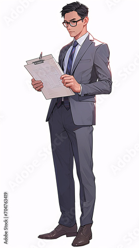 3d business cartoon people
