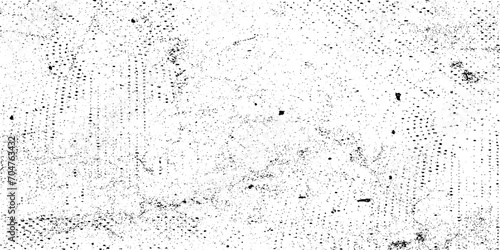 Black and white dusty grunge effect. Distressed overlay texture of rusted peeled metal. grunge background. abstract halftone vector illustration