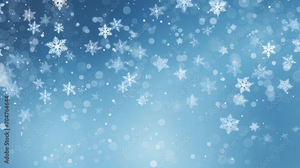 Snowy Christmas design background
