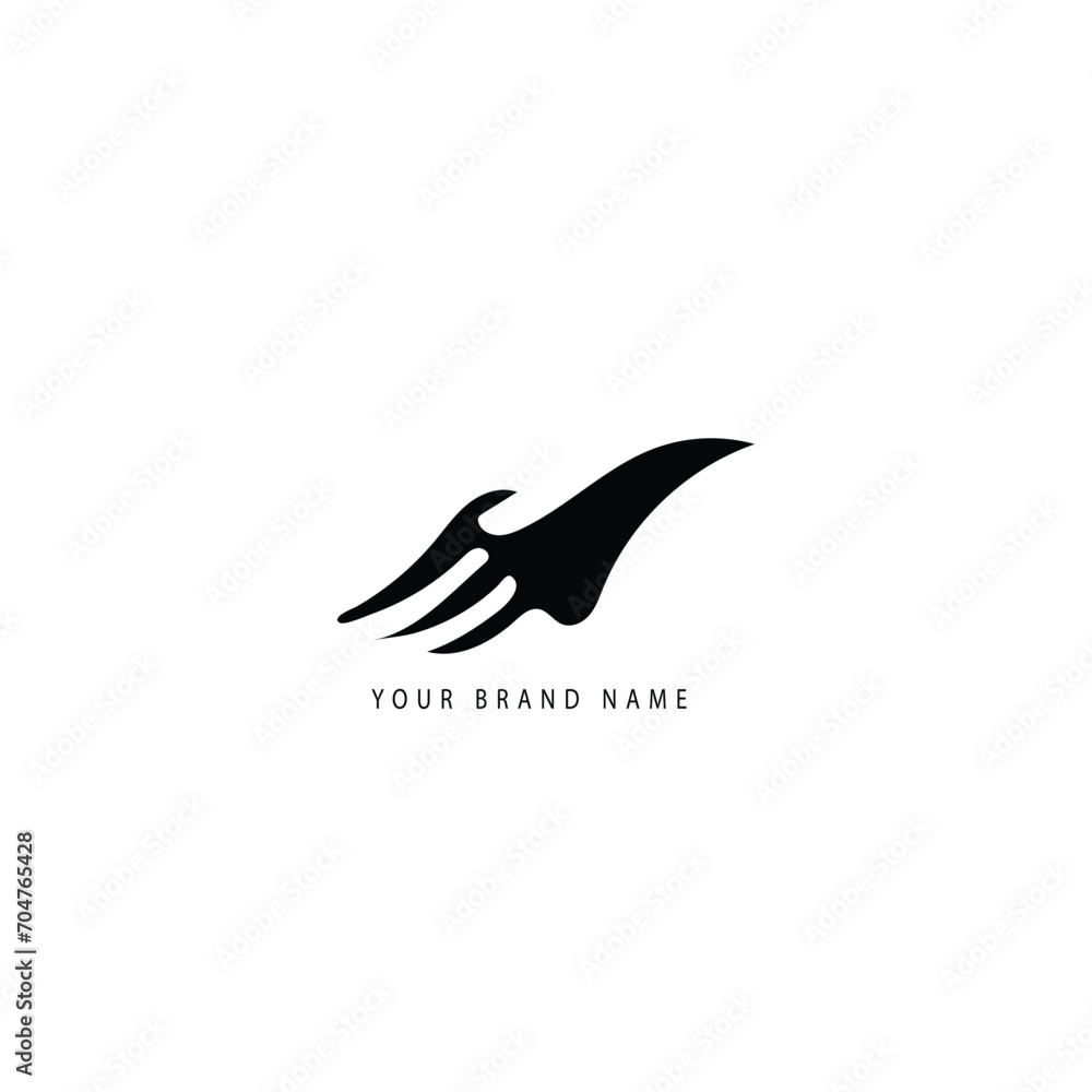 Fototapeta premium simple minimalist logo design
