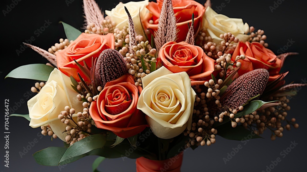   A stunning bouquet of flowers in the recipients favorite,Valentines Day, Propose day,  Valentines Day date. 