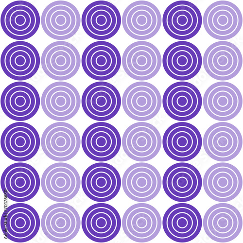 Purple circle pattern. Circle vector seamless pattern. Decorative element  wrapping paper  wall tiles  floor tiles  bathroom tiles.