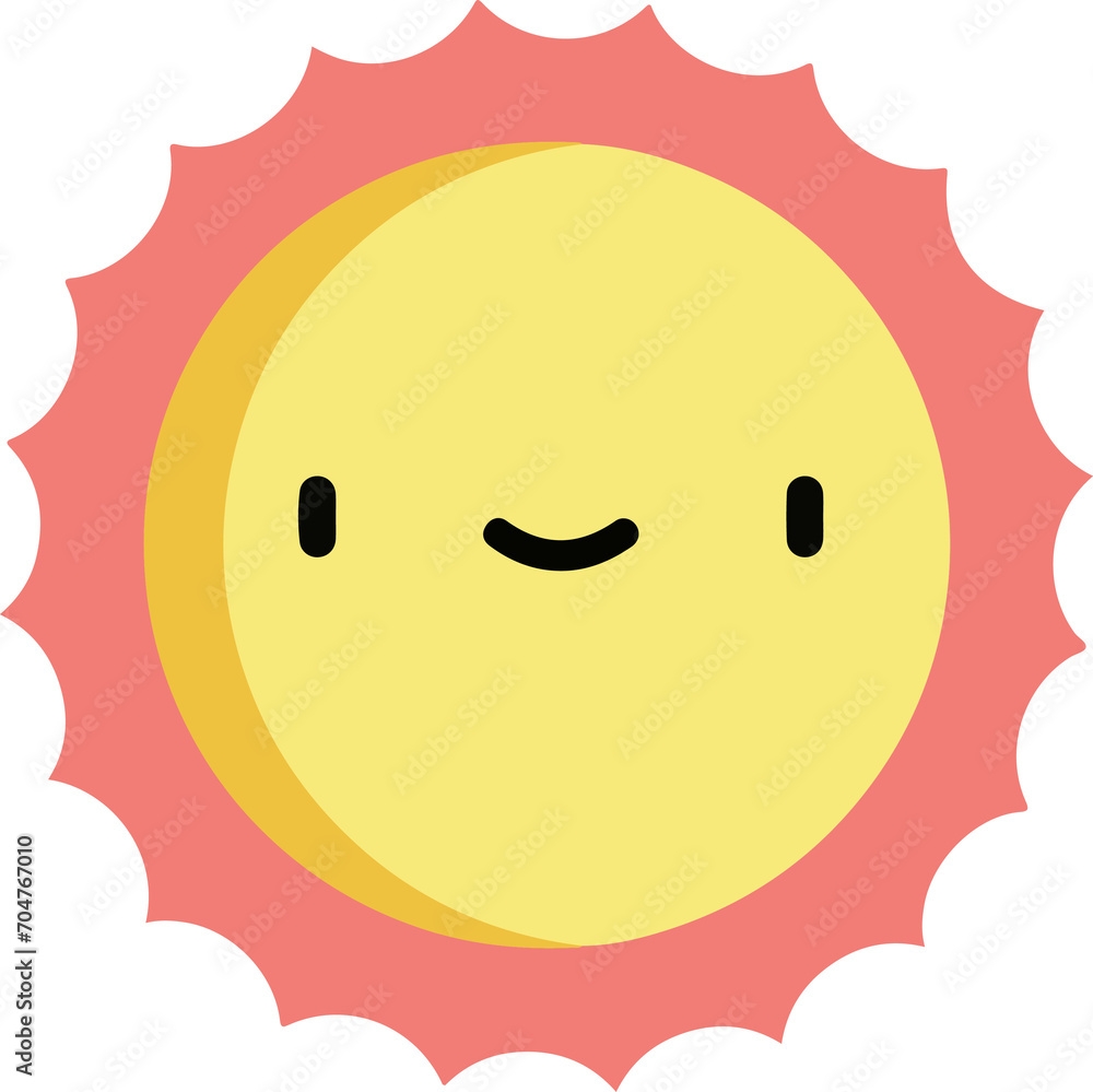 Summer Sun Clipart Element Summer Sun Clipart Element