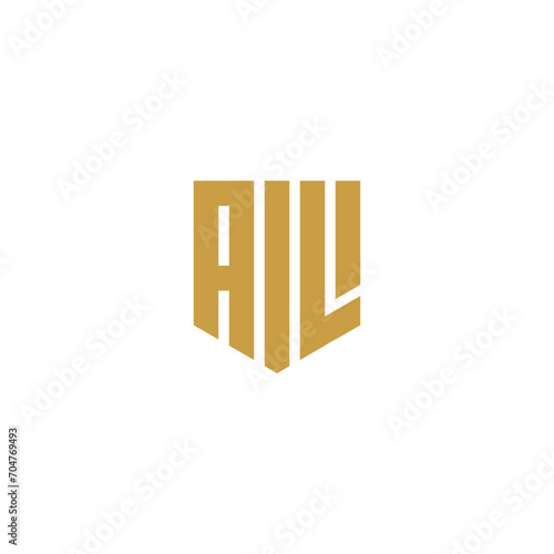 AIL letter initian logo design free