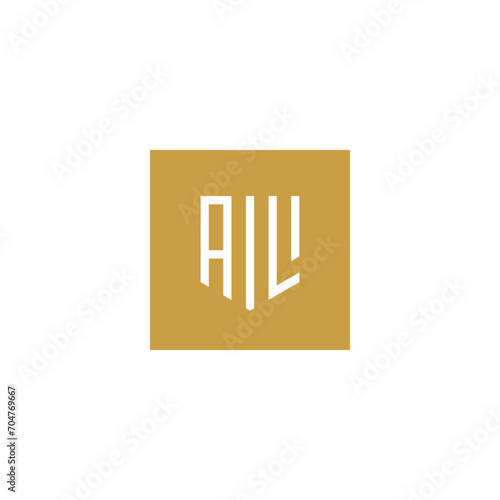AIL letter initian logo design free
