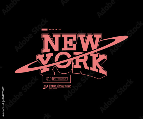 New york t shirt design, vector graphic, typographic poster or tshirts street wear and Urban style