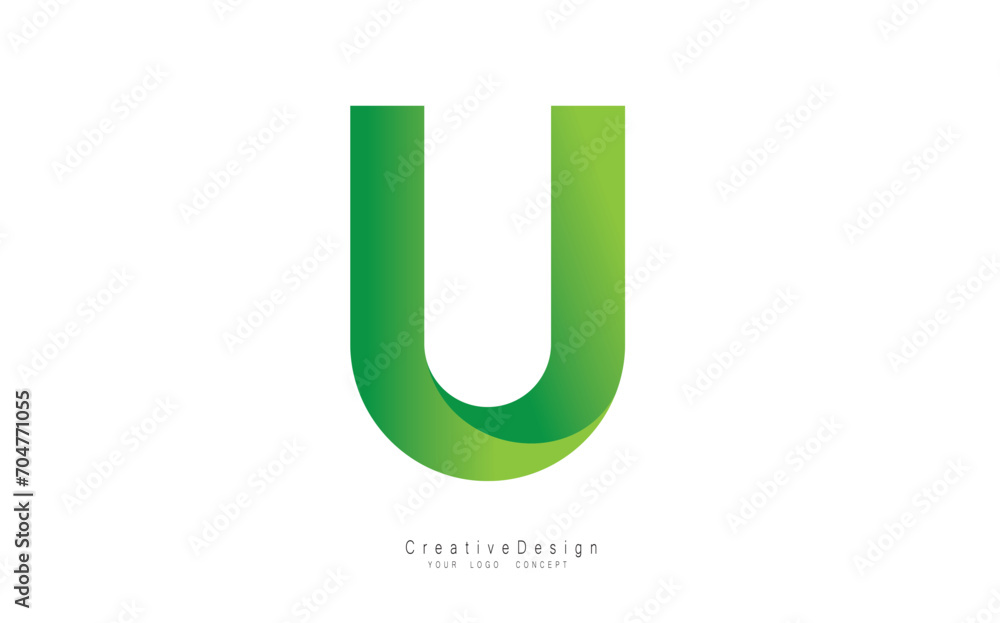 U Letter Logo U Letter Logo