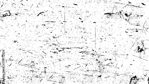 Abstract grunge texture design on a white background. Dirt texture for the background with stain and blood drop effect. Distressed texture background with black and white colors. Abstract dust texture photo